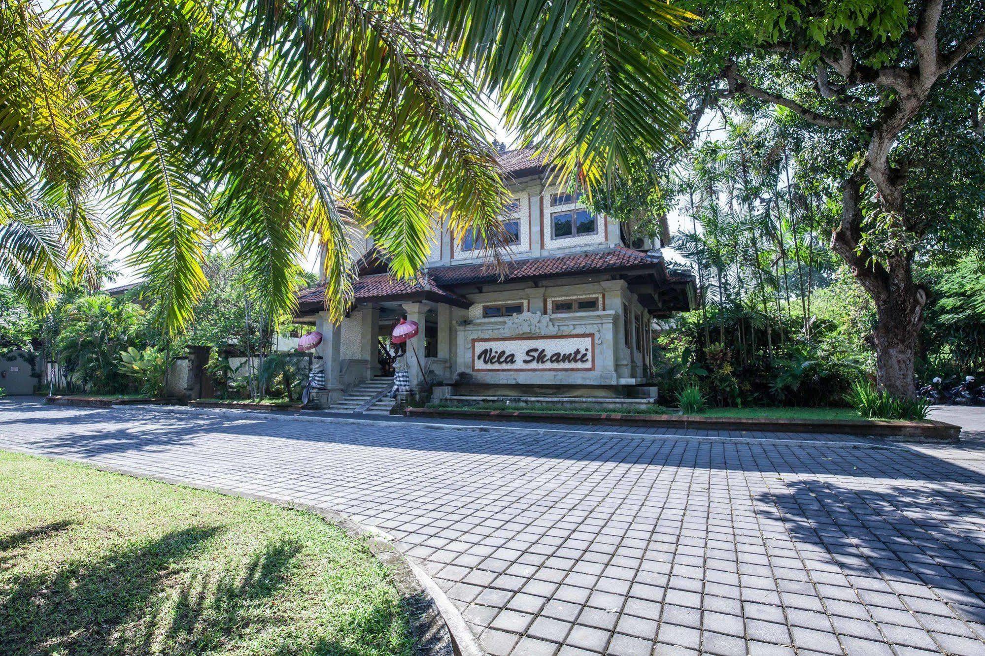 Vila Shanti Beach Front Hotel Sanur Exterior foto